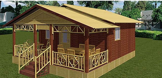 Bamboo Module House1