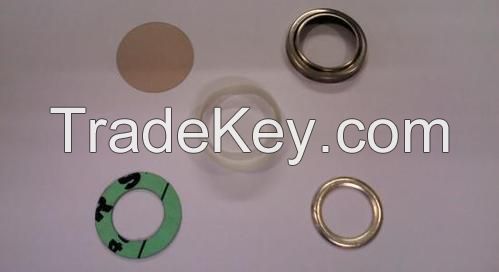 Mica-Gasket-Glass Assembly for YARWAY Color-Port Water Level Gage