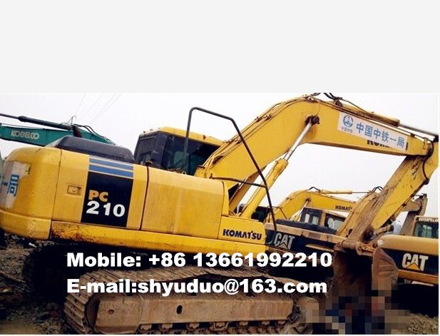 Used Komatsu Crawler Excavator PC210LC-7