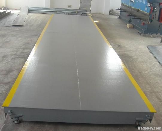 Electronic truck scale! electronic weighbridge in high configuration