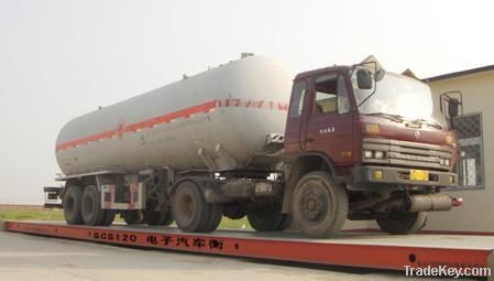 Electronic truck scale! electronic weighbridge in high configuration