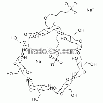 Sulfobutyl Ether-beta-cyclodextrin(SBECD) 182410-00-0 USP DMF suppliers