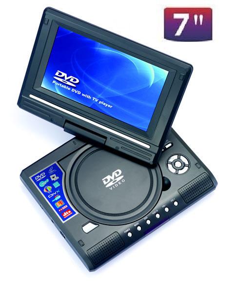 2010 new-7 inch portable dvd player -SY121