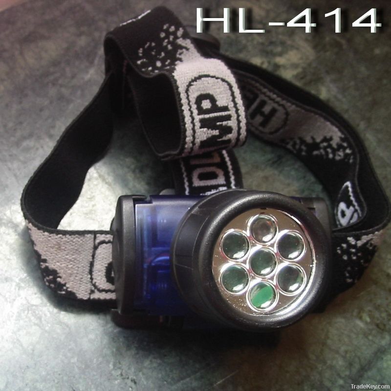 HL-414   7LEDs Focused Headlamp