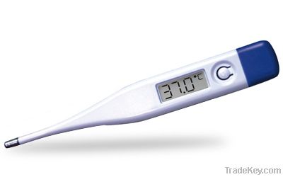 digital thermometer with hard rigid