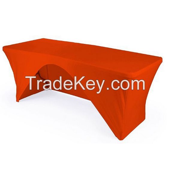 Promotional spandex table cover printed high resolution
