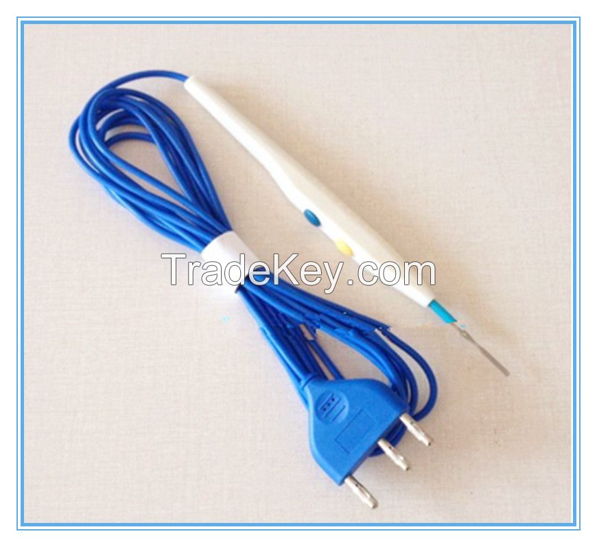 Disposable Electrosurgical Pencil with CE&amp;ISO