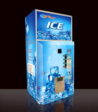 Ice vending machine