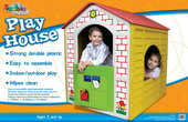 playhouse with stickers