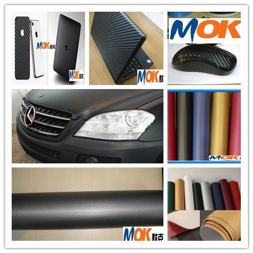 High Quality 1.27x50m Car Wrapping Vinyl Roll 2D Carbon Fiber vinyl