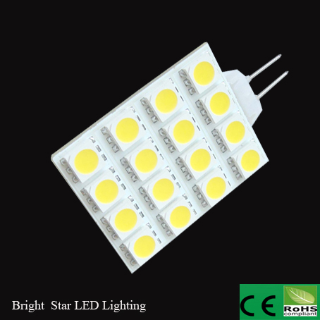LED G4 lamp with 16pcs 5050SMD, 10-30VAC/DC