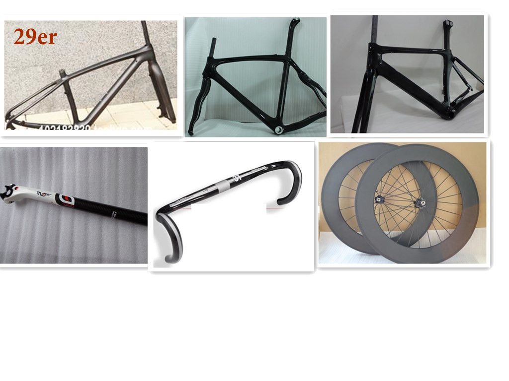 full carbon road bike frame set, carbon wheels, DT 29er wheelset ,29er MTB bike frame