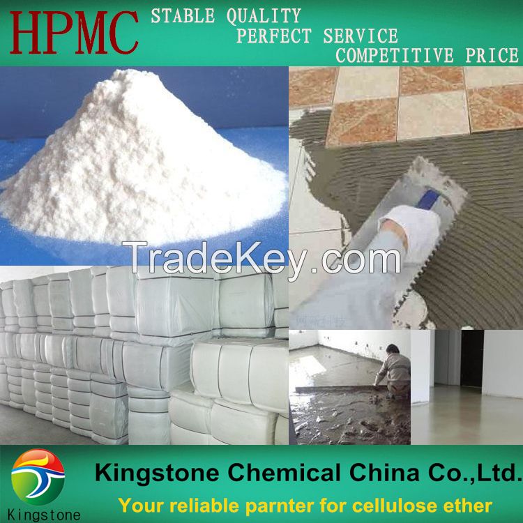 HPMC (hydroxy propyl methyl cellulose) for cement based tile adhesive