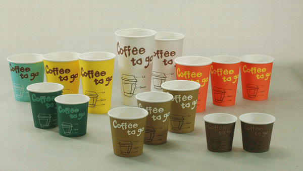 sinle wall paper cup