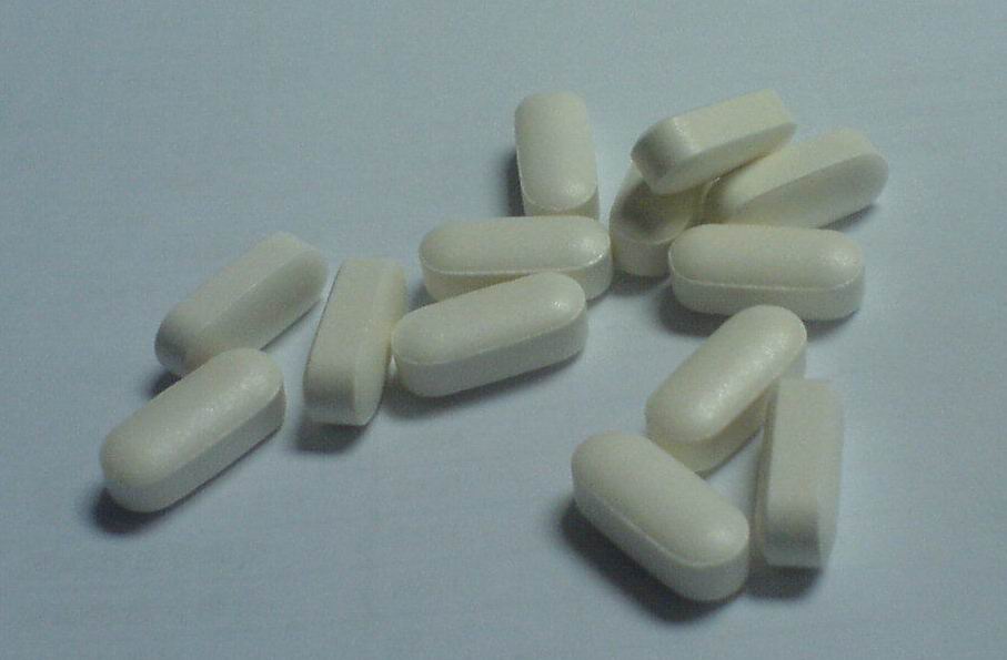 Calcium tablet health food