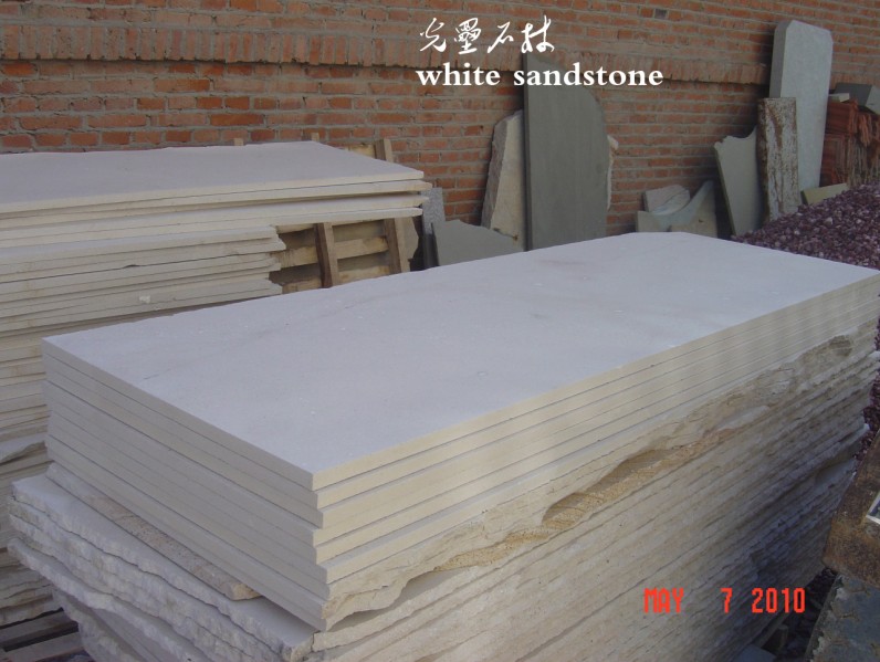 white sandstone