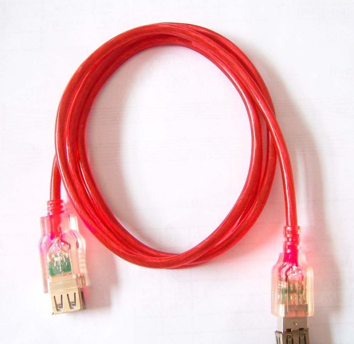 USB CABLE with LED light