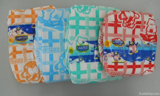 Lampein baby diapers with economic grade