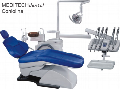 Comfortable Real Leather Dental Unit Confolina