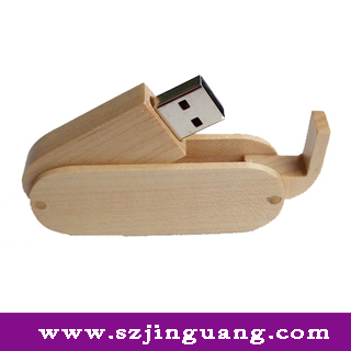 usb flash drive wooden material