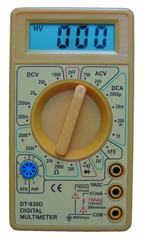 DT830D Digital Multimeter