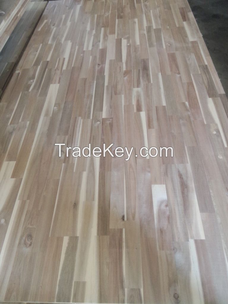 Acacia wood finger joint board/worktop/shelving/Solid Kitchen worktops/Counter Top