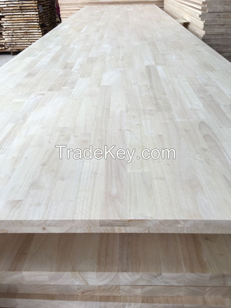 Rubber Wood Finger Joint Board/rubber Wood/finger Jointed Board