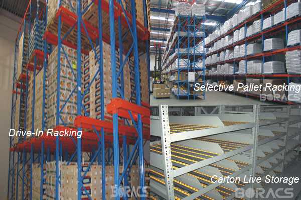 Heavy Duty Pallet Racking Systems, Steel-based Shelving Systems