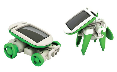 Kit Toy Gift 6 in 1 Solar Robot Chameleon Assemble and Install