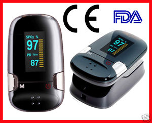 Fingertip Finger Pulse-Ox Oximeter Blood Oxygen monitor