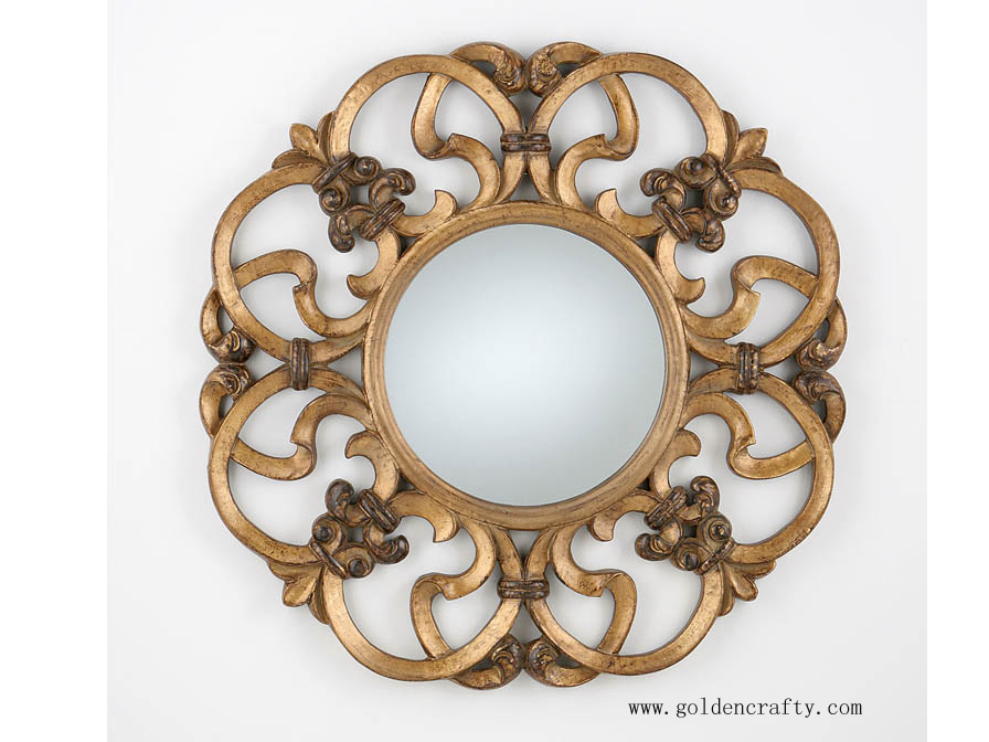 wall mirror, mirror frame