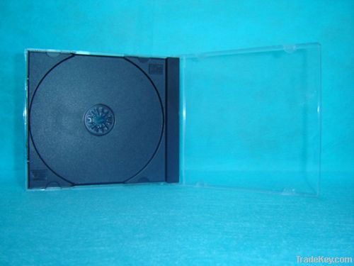 CD CASE CD  BOX  CD  cover 10.4mm Single with Black Tray (YP-A102)