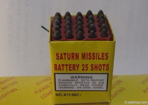 25 shots missiles