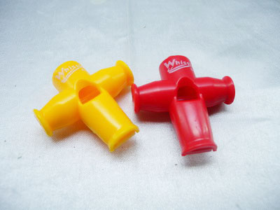 plastic promotional  whistle toys