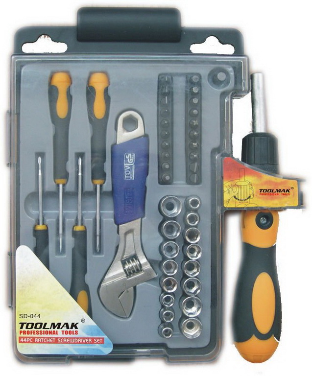 44Pcs Ratchet Screwdriver Set