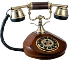antique  style telephones v016