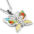 316L Stainless Steel Murano Pendent