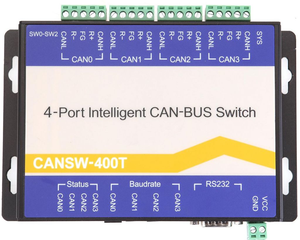 CANSW-400T(4-Port Intelligent CAN-BUS Switch) CAN BUS Switch, CAN BUS HUB, High Performace &amp; Free Shipping