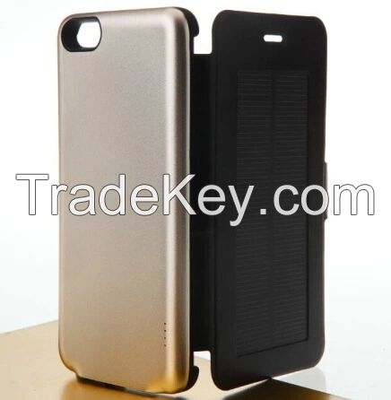 For iPhone 6 Plus Solar charger battery case