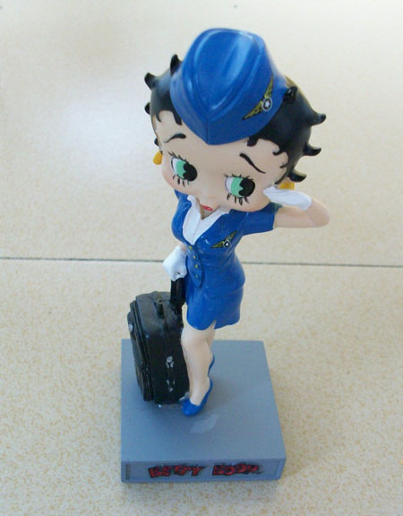 Resin Air Hostess Figurine Gift