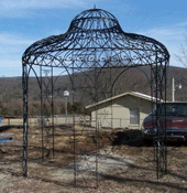 WROUGHT IRON GAZEBOS