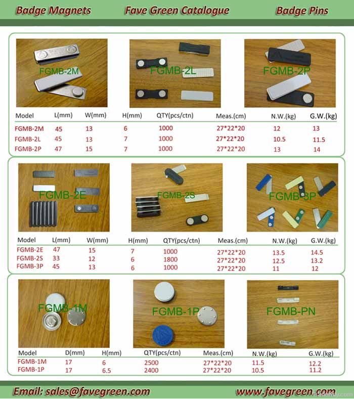 magnetic badge holders