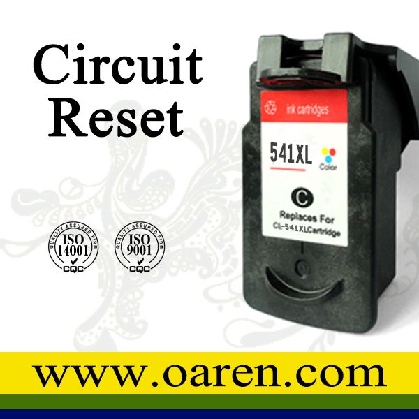 CL541 Chip Reset INK cartridge for canon CL-541 inkjet cartridge