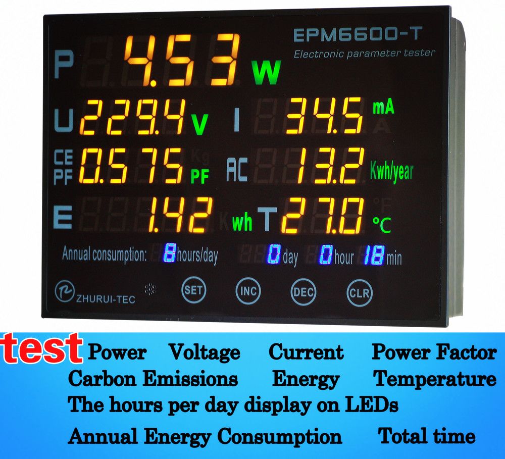 EPM6600, electronic parameter tester, electrical parameter tester, LED Te