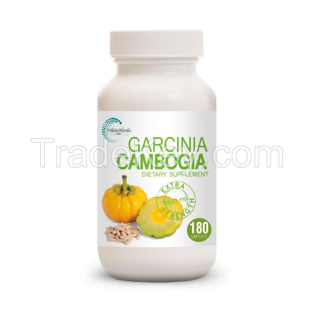 100% Pure Garcinia Cambogia Extract with HCA, 1600mg