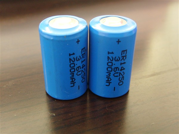 ER14250  Bobbin type  Lithium Thionyl Chloride Battery