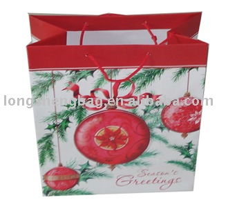 Christmas paper bag