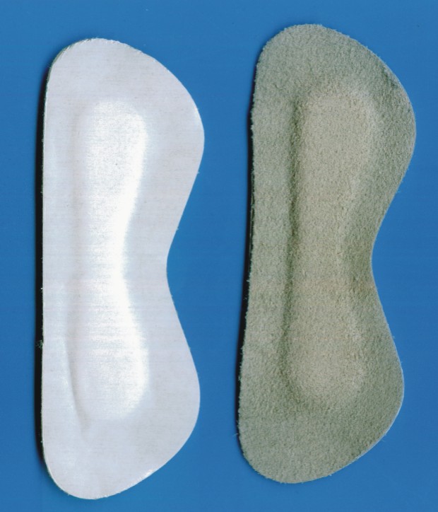 Leather shoe insoles