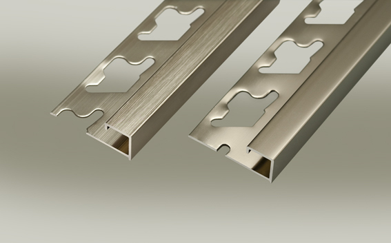 Alluminium edge profiles