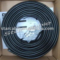 coaxial cable RG6 with F connector